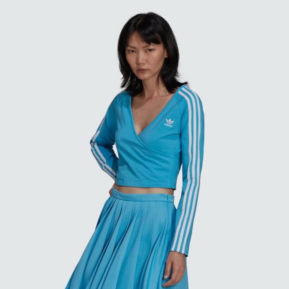 Adidas Originals Adicolor Classics Cropped Long Sleeve Women's Top